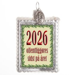 JULEM�RKE 2026 6 CM
