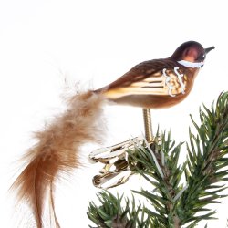 FUGL SKOVSPURV 6 CM FJERHALE