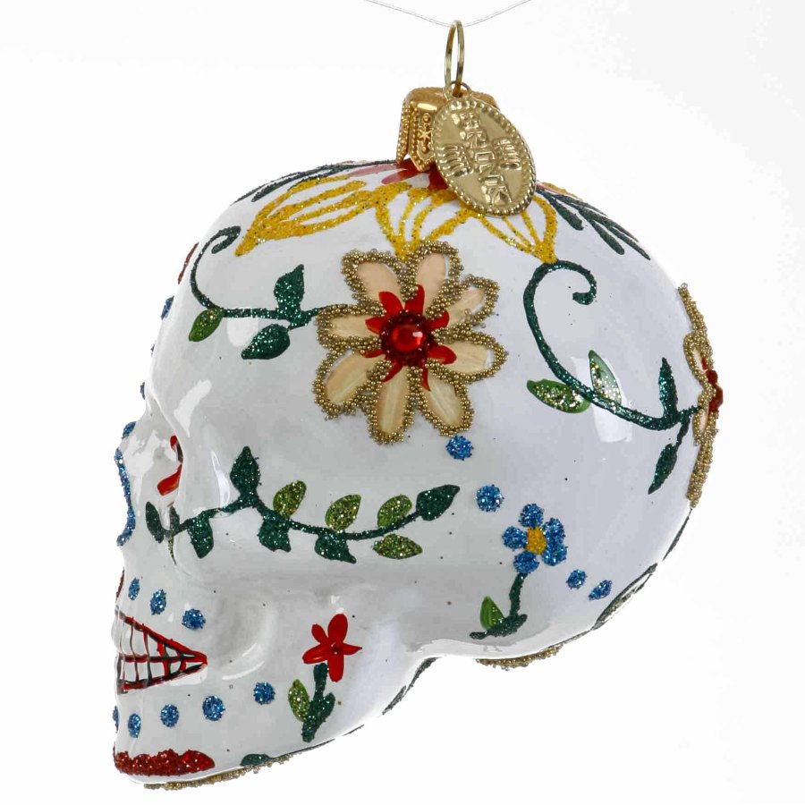 KRANIUM 7 CM BLOMSTER