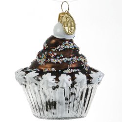 CUPCAKE 7 CM BRUN