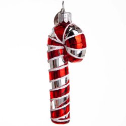 SUKKERSTOK 8 CM RD SLVFARVET