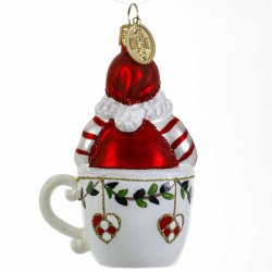 NISSE I KOP 8 CM HJERTE