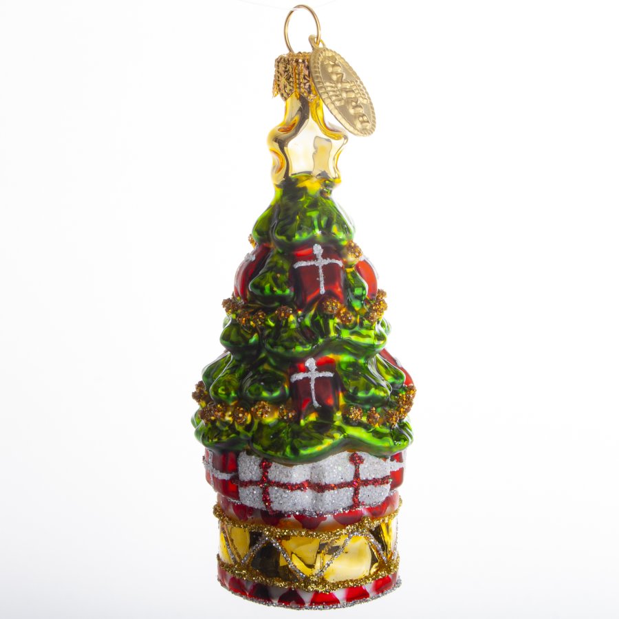 JULETR 8 CM DANNEBROG 