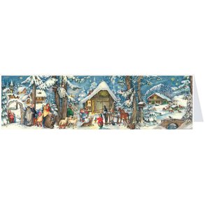 JULEKALENDER POSTKORT 4205