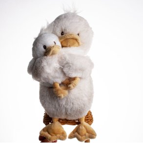 BAMSE ANDEMOR HVID 20 CM