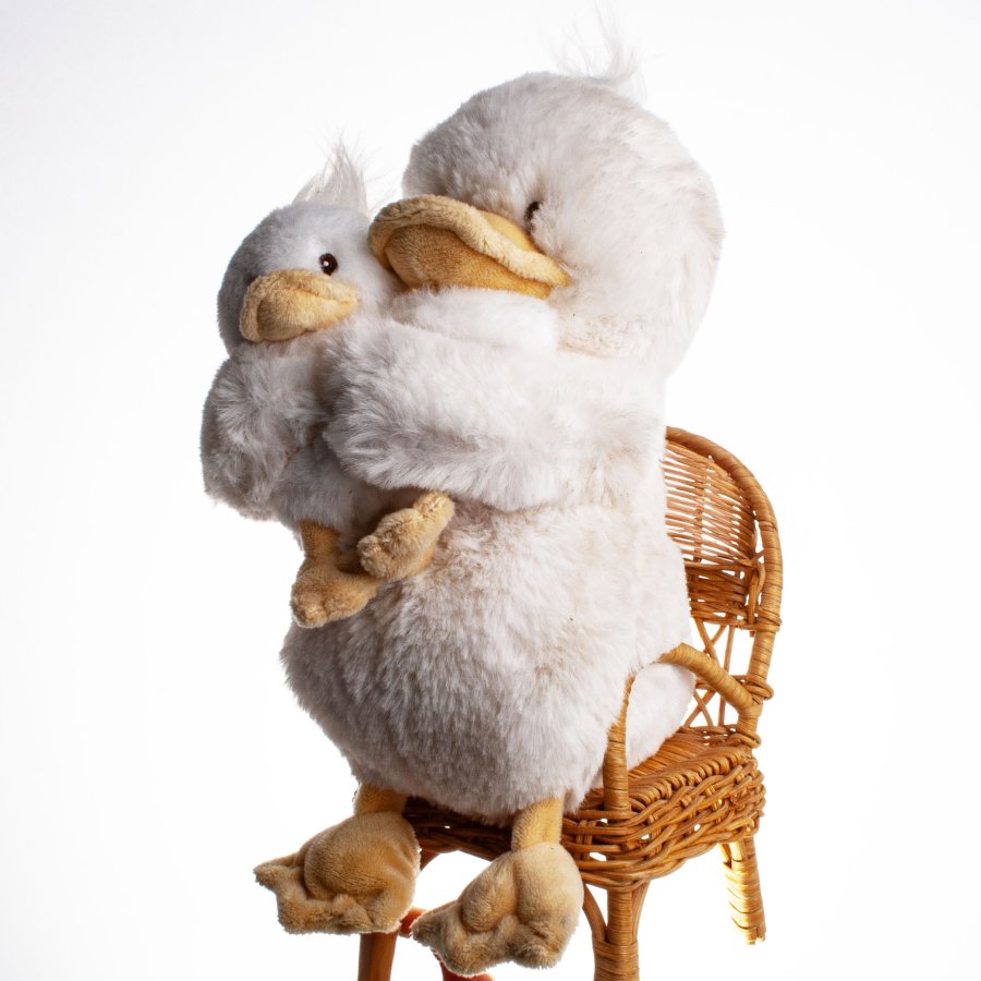 BAMSE ANDEMOR HVID 20 CM