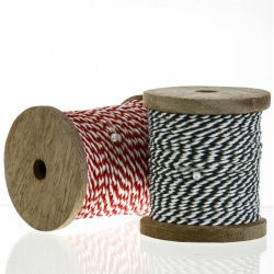 BOMULDSSNORSNOR RD HVID GULD 10 M