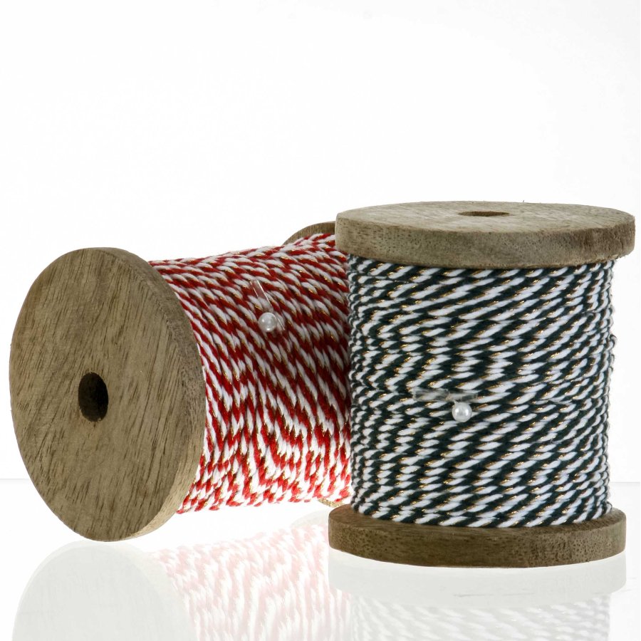 BOMULDSSNORSNOR RD HVID GULD 10 M