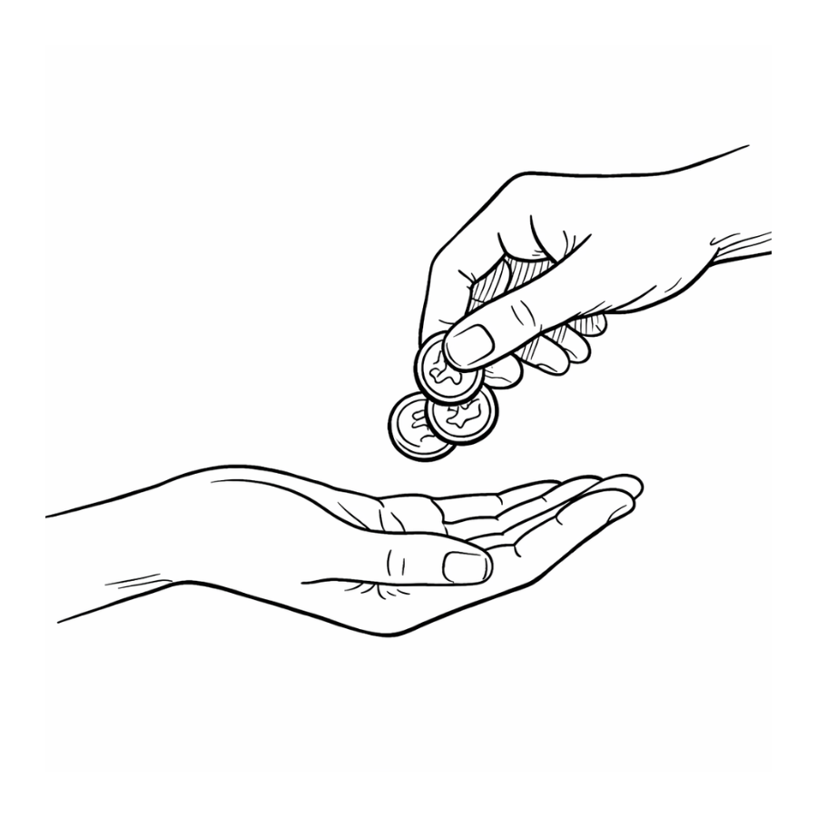 DONATION JULEM�RKEFONDEN 10 KR