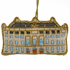 BRODERET AMALIENBORG 10 CM