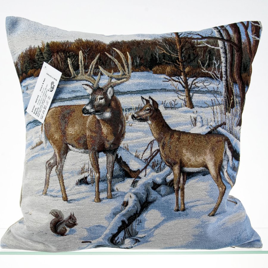 PUDEBETR�K HJORTE 45x45 CM