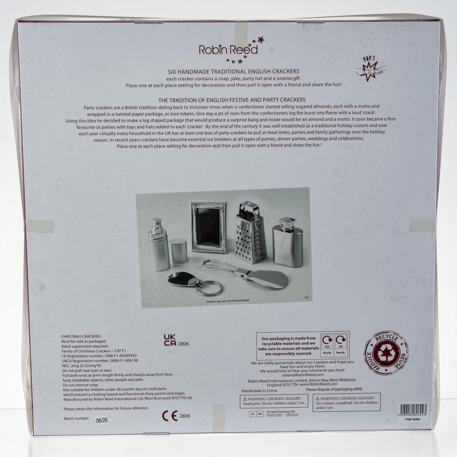 KNALLERT 35 CM JULETR� 6 STK
