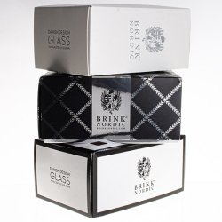 SUKKERSTOK 8 CM RD GULDFARVET