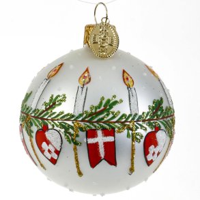 JULEHYGGE 6 CM HVID