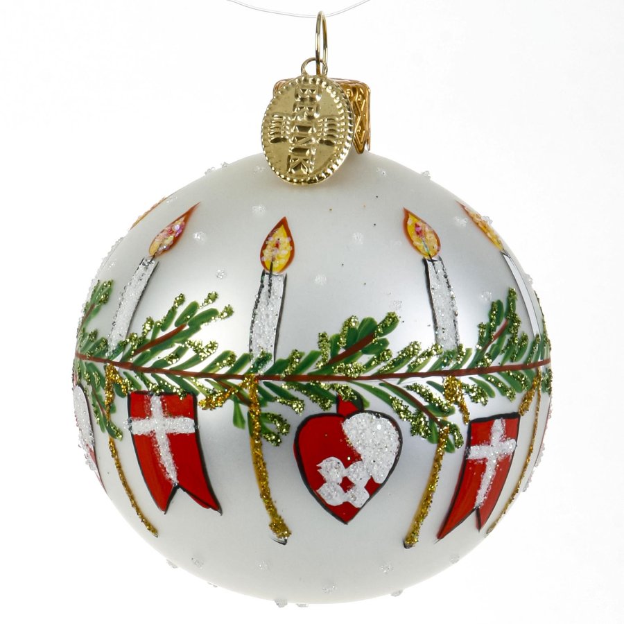 JULEHYGGE 6 CM HVID