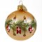 JULEHYGGE 6 CM GULDFARVET