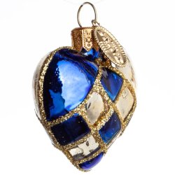 FLETHJERTE 4 CM BL GULDFARVET