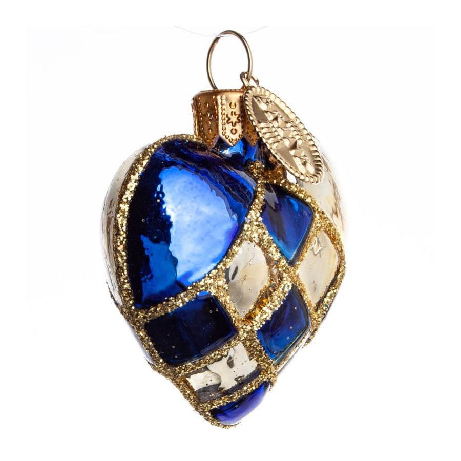 FLETHJERTE 4 CM BL GULDFARVET