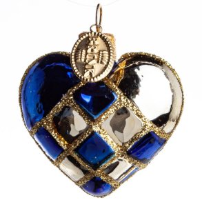 FLETHJERTE 4 CM BL GULDFARVET