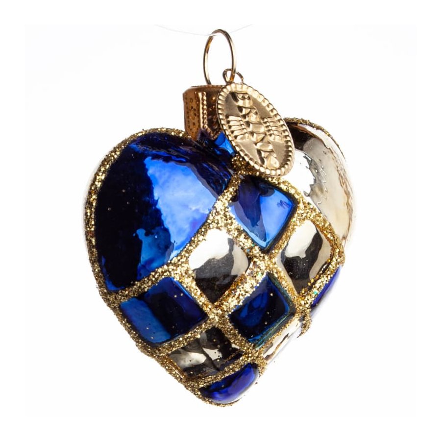 FLETHJERTE 4 CM BL GULDFARVET