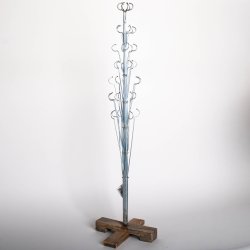 JULETR 60 CM SLVFARVET