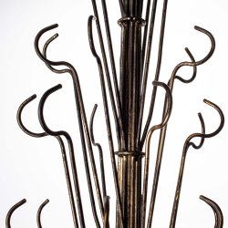 JULETR 60 CM MRK GULDFARVET