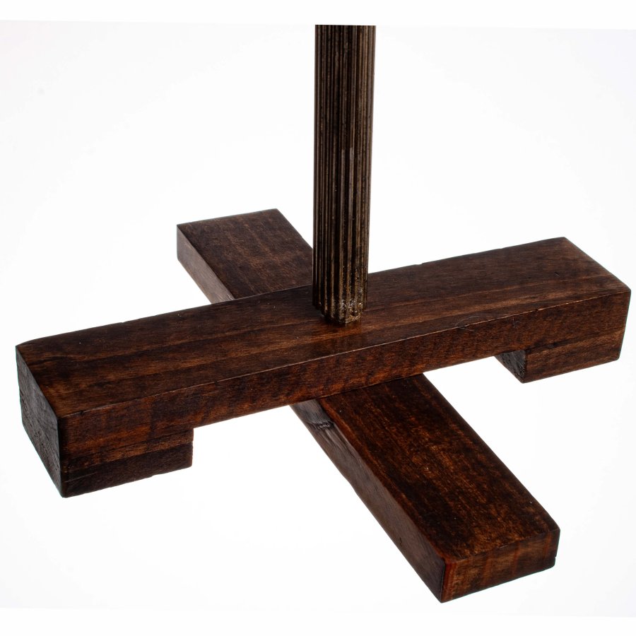 JULETR 60 CM MRK GULDFARVET