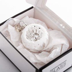 REFLEKTOR KUGLE 4 CM SLVFARVET