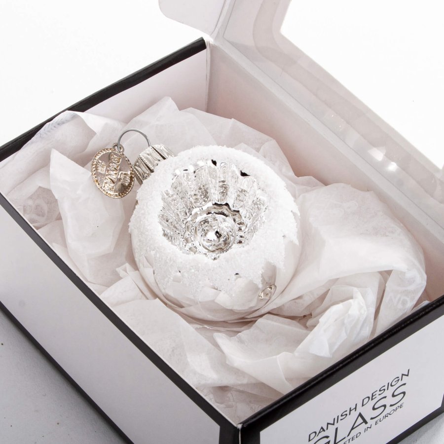 REFLEKTOR KUGLE 4 CM SLVFARVET