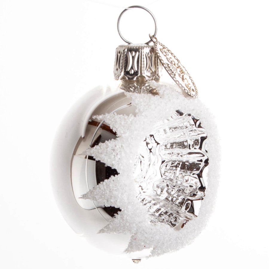 REFLEKTOR KUGLE 4 CM SLVFARVET