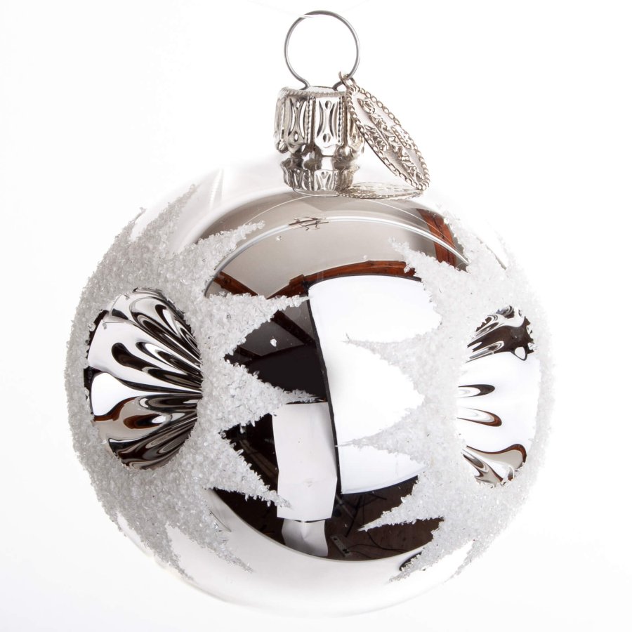 REFLEKTOR KUGLE 6 CM SLVFARVET