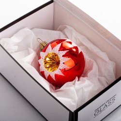 REFLEKTOR KUGLE 6 CM RD