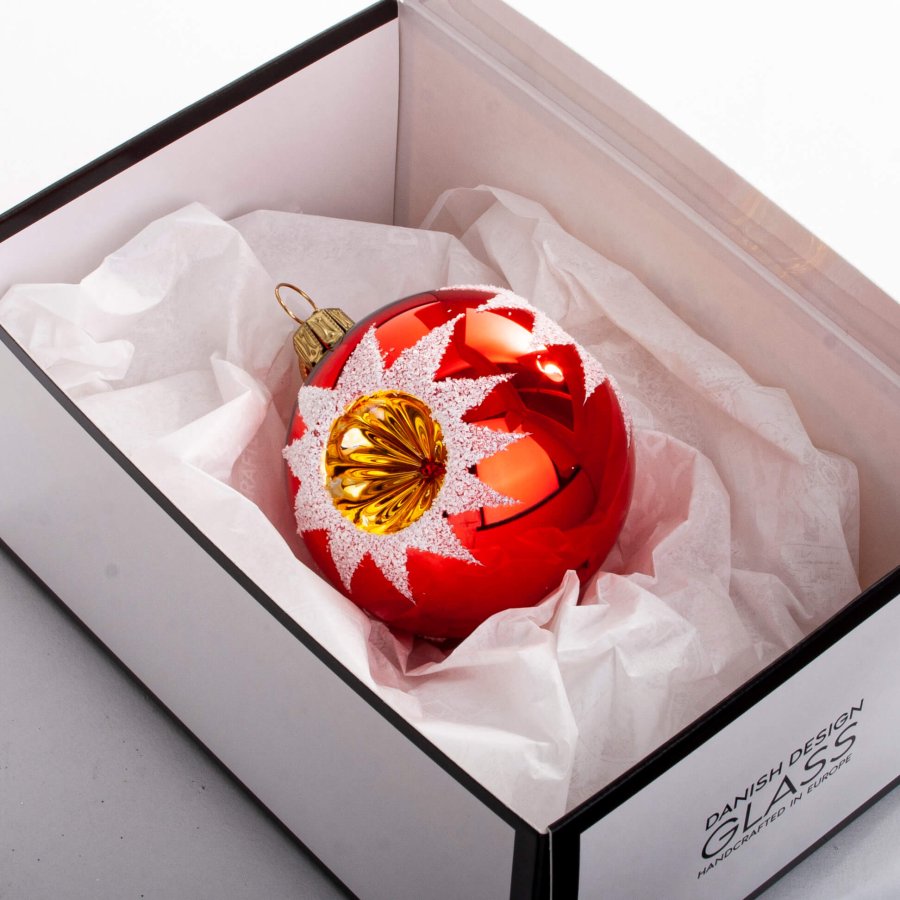 REFLEKTOR KUGLE 6 CM RD