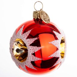 REFLEKTOR KUGLE 6 CM RD