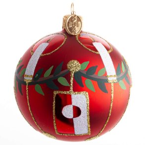 KUGLE FLAG 6 CM GRNLAND RD