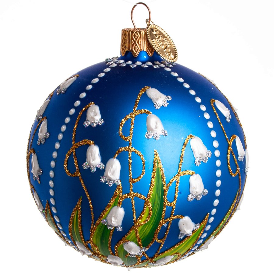 KUGLE LILJEKONVAL 8 CM BL MAT