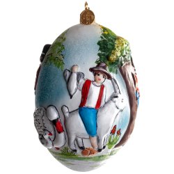 H.C. ANDERSEN KUGLEN 12 CM