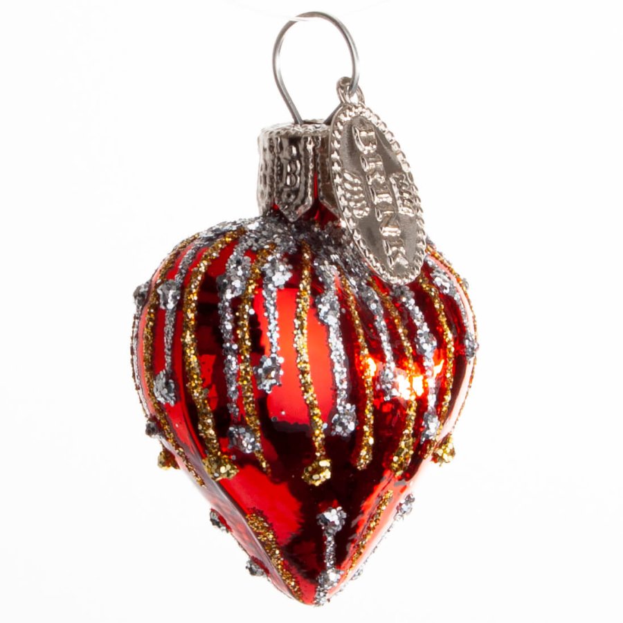 HJERTE MUM 4 CM RUBIN BLANK