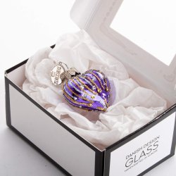 HJERTE MUM 4 CM AMETYST BLANK