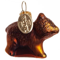 TILBUD BJ�RN 4 CM BRUN