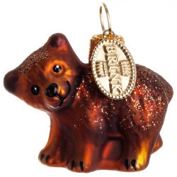 TILBUD BJ�RN 4 CM BRUN