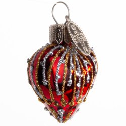 HJERTE MUM 4 CM GRANAT BLANK