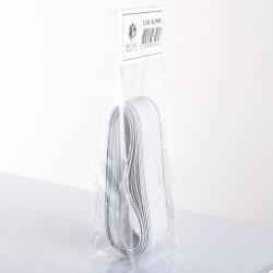 BND GROSGRAIN 25 MM X 2,5 M GRT SLVFARVET