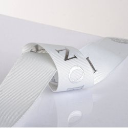 BND LOGO 25 MM X 2,5 M GRT SLVFARVET