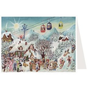 JULEKALENDER POSTKORT 40142