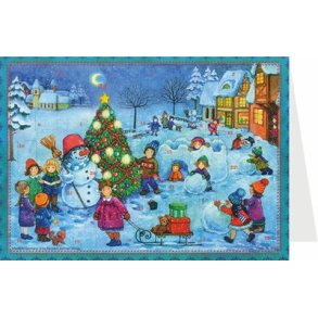 JULEKALENDER POSTKORT 40810