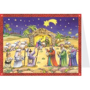 JULEKALENDER POSTKORT 411