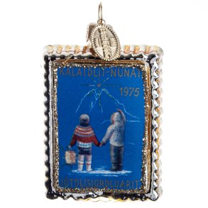 JULEMRKE 1975 6 CM GRNLAND